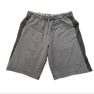 Puma Gray and Black Mens Shorts Size M